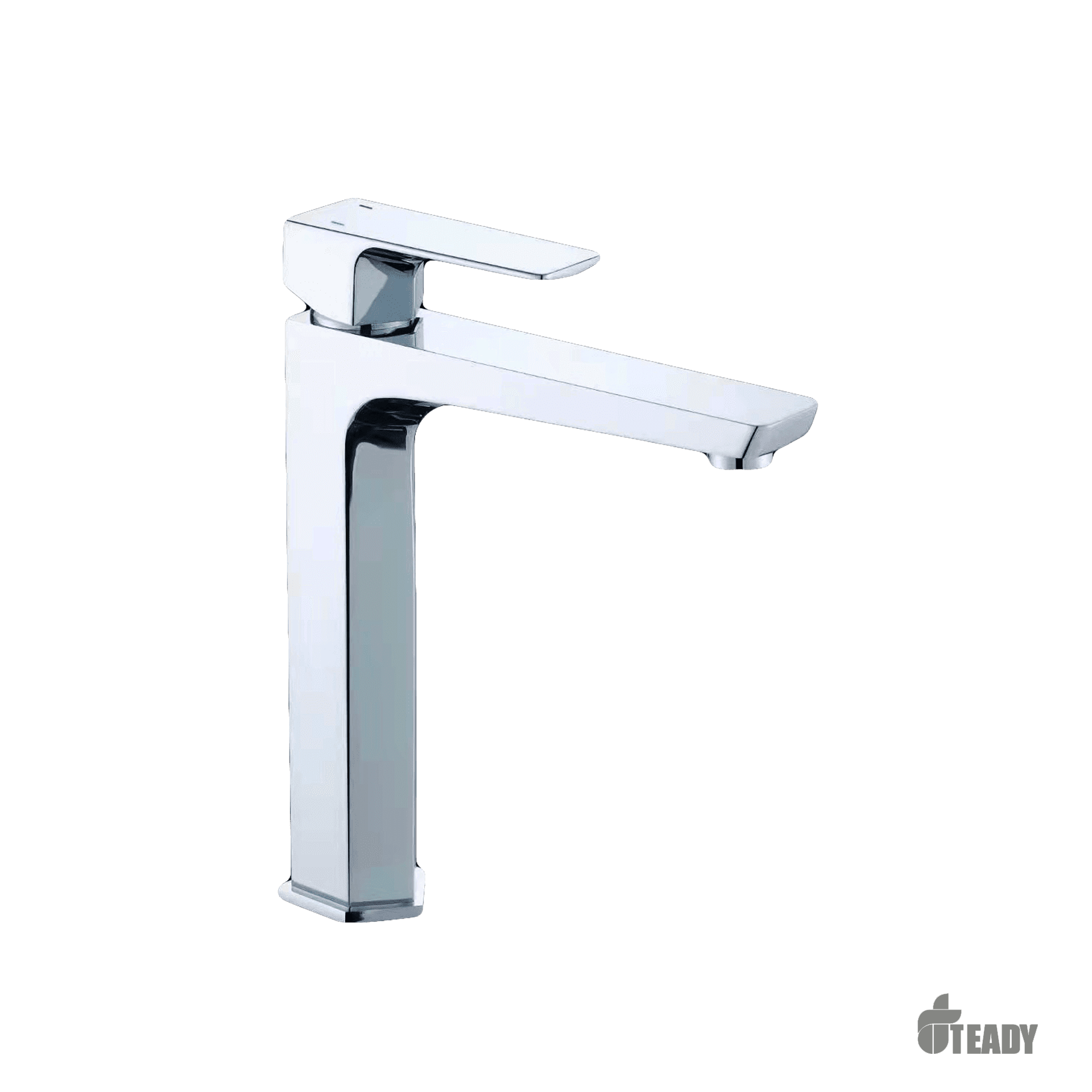 Vòi Lavabo Nóng Lạnh Teady V011B có chiều cao 30 cm phù hợp lắp đặt với các loại chậu lavabo dương. Thiết kế độc đáo đẹp mắt với các đường nét vuông vức cứng cáp. Sản phẩm có độ sáng bóng cao nhờ lớp mạ crom/niken trên bề mặt, đặc điểm của lớp mạ này là có độ phản sáng cao, tạo nên sự đẹp mắt sang trọng cho sản phẩm Vòi Lavabo Nóng Lạnh Teady V011B có chiều cao 30 cm phù hợp lắp đặt với các loại chậu lavabo dương. Thiết kế độc đáo đẹp mắt với các đường nét vuông vức cứng cáp. Sản phẩm có độ sáng bóng cao nhờ lớp mạ crom/niken trên bề mặt, đặc điểm của lớp mạ này là có độ phản sáng cao, tạo nên sự đẹp mắt sang trọng cho sản phẩm