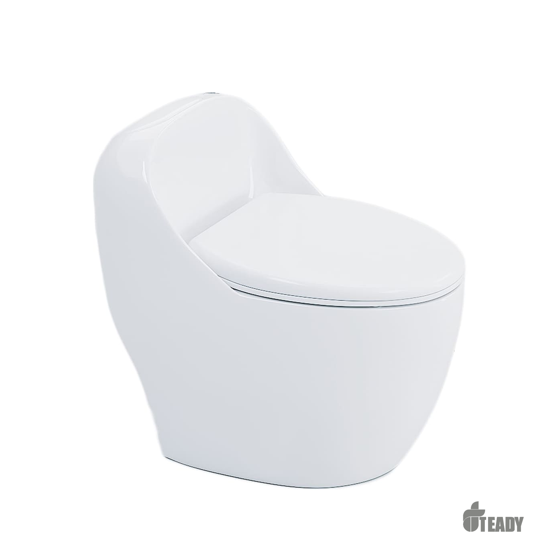 Bồn Cầu Liền Khối Cao Cấp LK169 Hình Quả Trứng