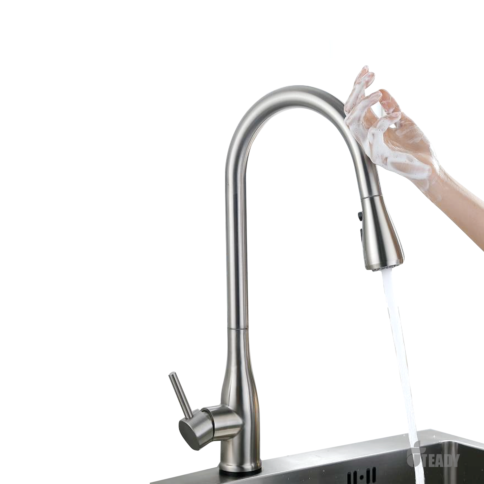 Vòi Rửa Bát Nóng Lạnh Cảm Biến VC CB 3048