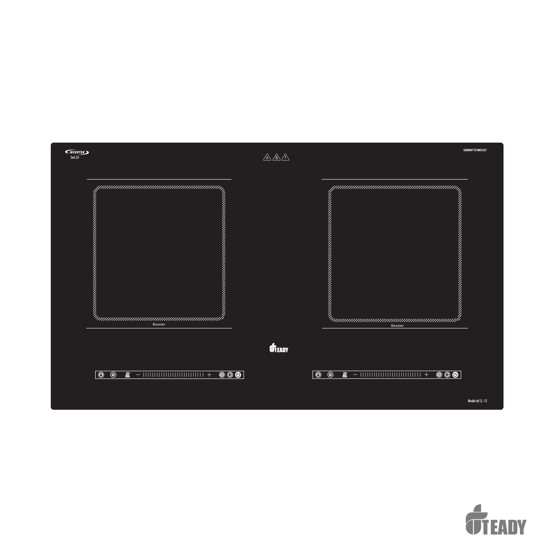 Bếp Từ Đôi Cao Cấp Teady TD-12-13