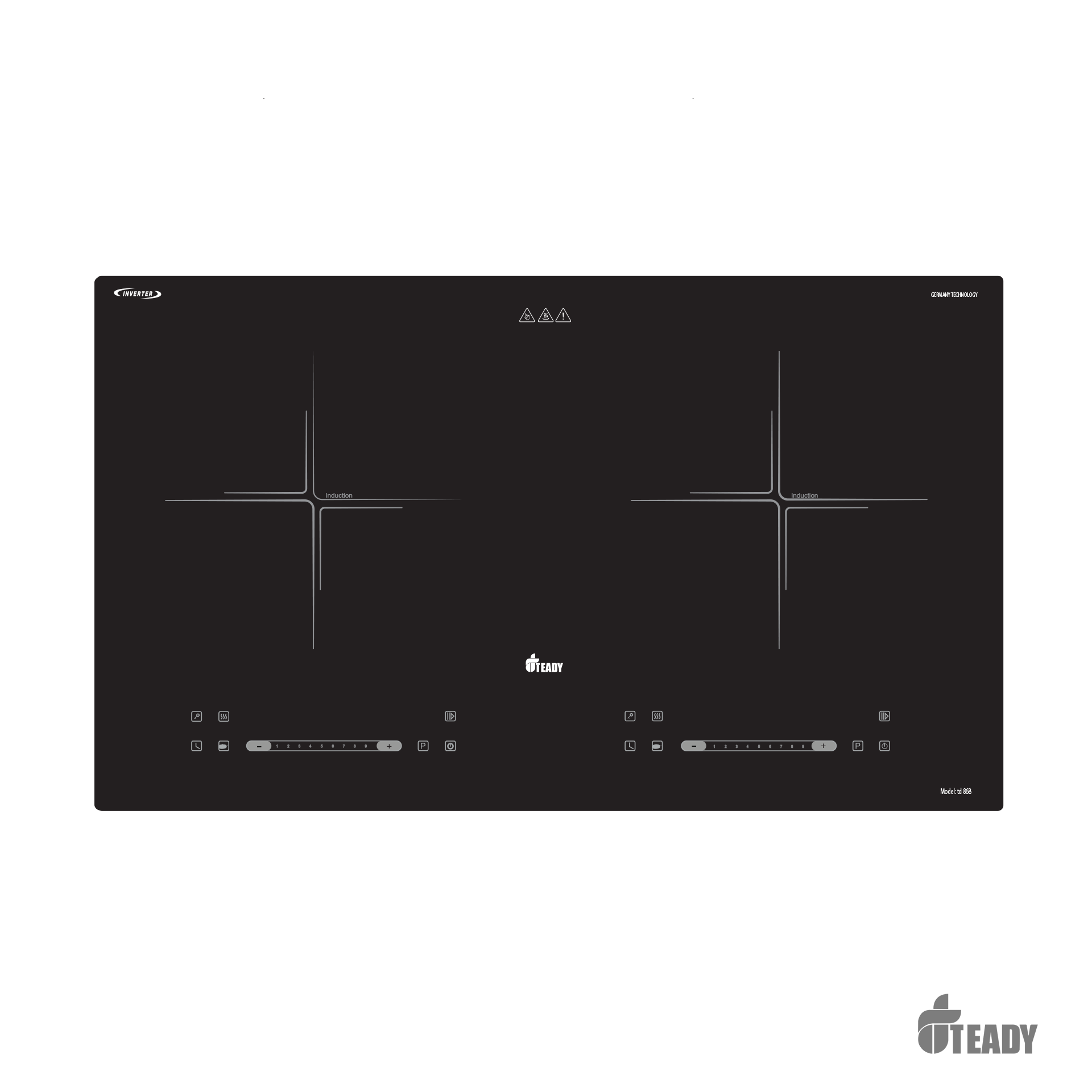 Bếp Từ Đôi Cao Cấp Teady TD-868